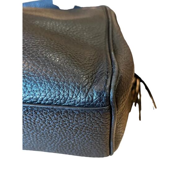 Kate Spade Chester Black Pebbled Leather Shoulder bag Crossbody Purse Zippered - Picture 6 of 9